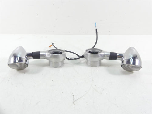 2005 Honda V-Twin VTX1800 S3 Front Blinker Turn Signal & Clamp Set 33450-MCV-N11 | Mototech271