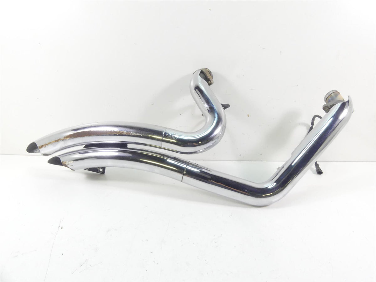 2008 Harley Softail FXSTB Night Train Vance Hines Big Radius Exhaust 26029 {{ shop.shopifyCountryName }} - Mototech271