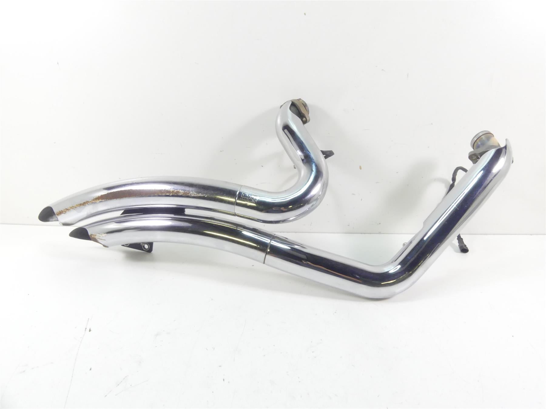 2008 Harley Softail FXSTB Night Train Vance Hines Big Radius Exhaust 26029 {{ shop.shopifyCountryName }} - Mototech271