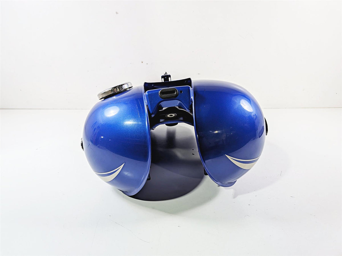 2005 Kawasaki EN500 Vulcan Blue Fuel Gas Petrol Tank - Clean Inside 51083-5314 {{ shop.shopifyCountryName }} - Mototech271