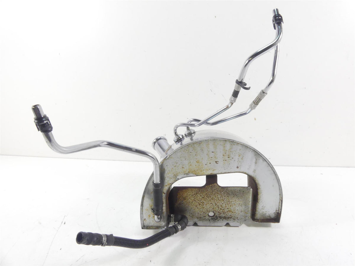2002 Harley Softail FXSTDI Deuce Chrome Oil Tank Reservoir - Read 62498-00A {{ shop.shopifyCountryName }} - Mototech271