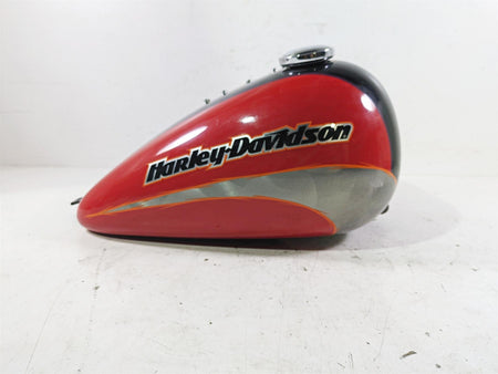 2005 Harley Softail FLSTFSE CVO Fat Boy Fuel Tank Electric Cherry -Dent 62208-05 {{ shop.shopifyCountryName }} - Mototech271