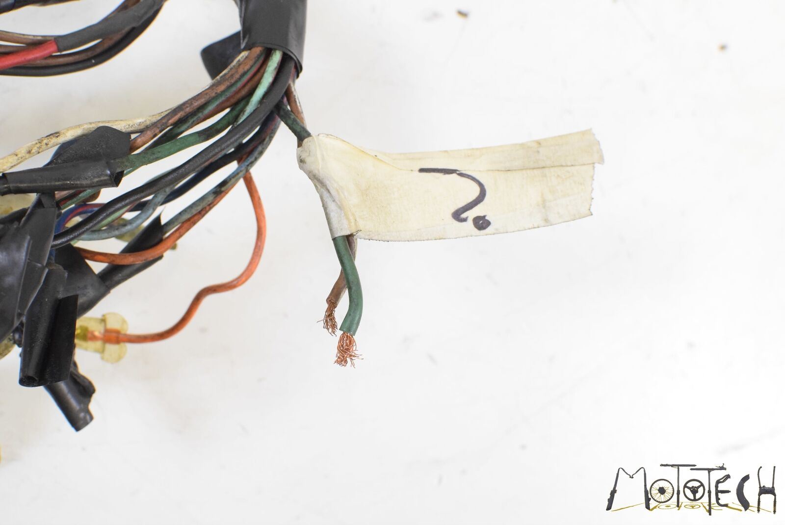 1976 Honda CB750F CB750 Supersport Wiring Harness FOR PARTS 32100392000 {{ shop.shopifyCountryName }} - Mototech271