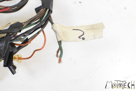 1976 Honda CB750F CB750 Supersport Wiring Harness FOR PARTS 32100392000 {{ shop.shopifyCountryName }} - Mototech271