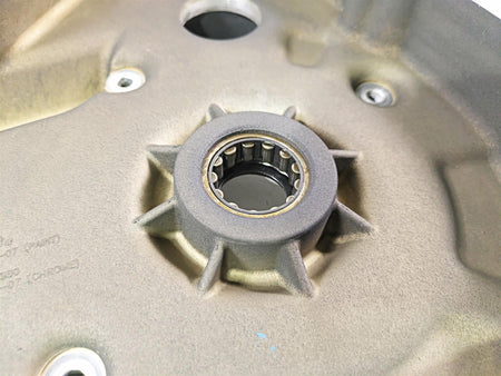 2007 Harley Touring FLHTCU SE CVO E-Glide Inner Primary Clutch Cover 60677-07 {{ shop.shopifyCountryName }} - Mototech271