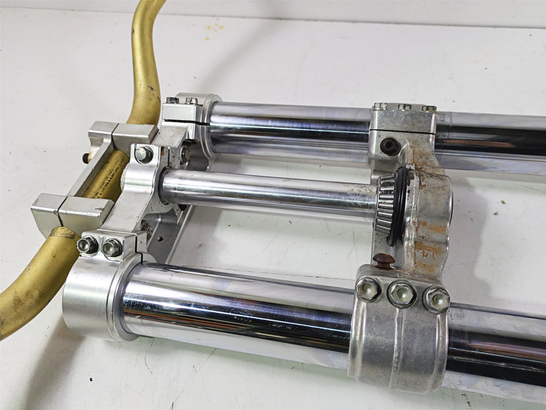 1998 KTM 380 SX MX Forks Trees Risers Handlebars 0918S741 0918S742 {{ shop.shopifyCountryName }} - Mototech271