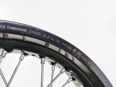 2014 BMW R nine T R9T K21 Front Wheel Rim Black Spoke 17x3.5 -Ding 36318546108 {{ shop.shopifyCountryName }} - Mototech271