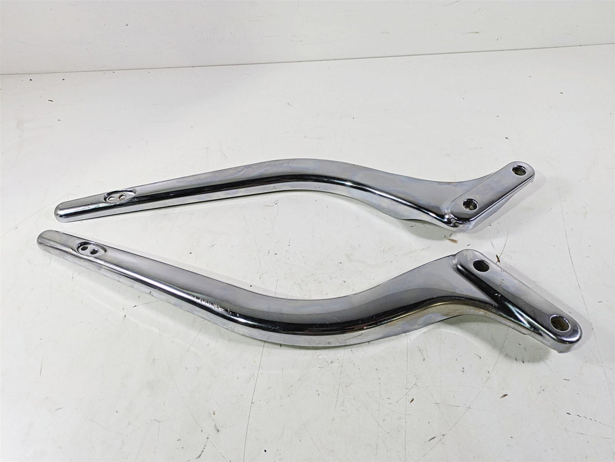 2003 Harley Softail FXSTDI Deuce 100th Rear Chrome Braces Struts Covers 60028-00 {{ shop.shopifyCountryName }} - Mototech271