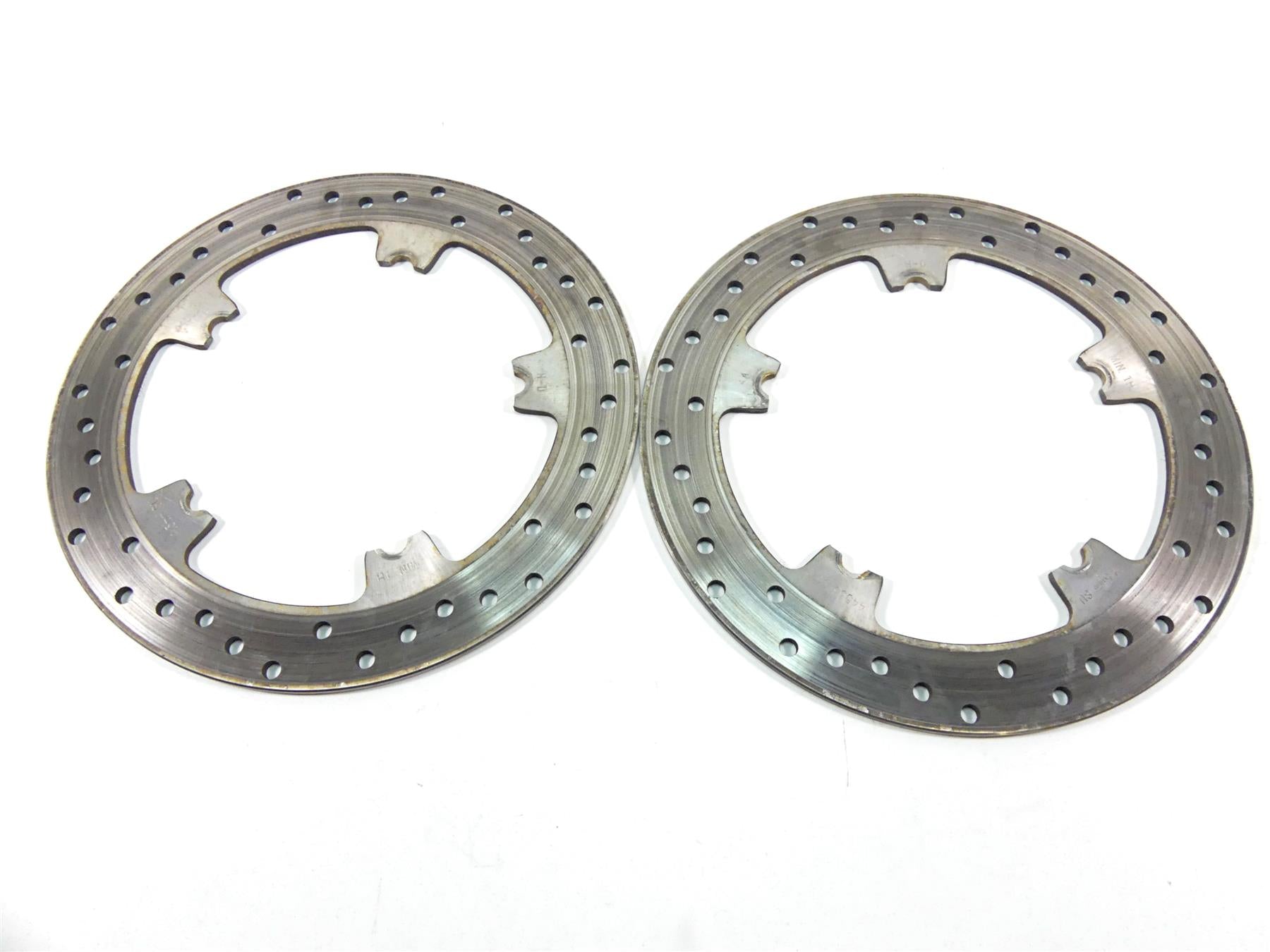 2014 Harley FXDL Dyna Low Rider Front Brake Disc Set 46717-10 44553-06A {{ shop.shopifyCountryName }} - Mototech271