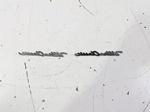 2003 Harley Touring FLHTCUI E-Glide 100th Front Fender Emblem Set 59236-97A | Mototech271