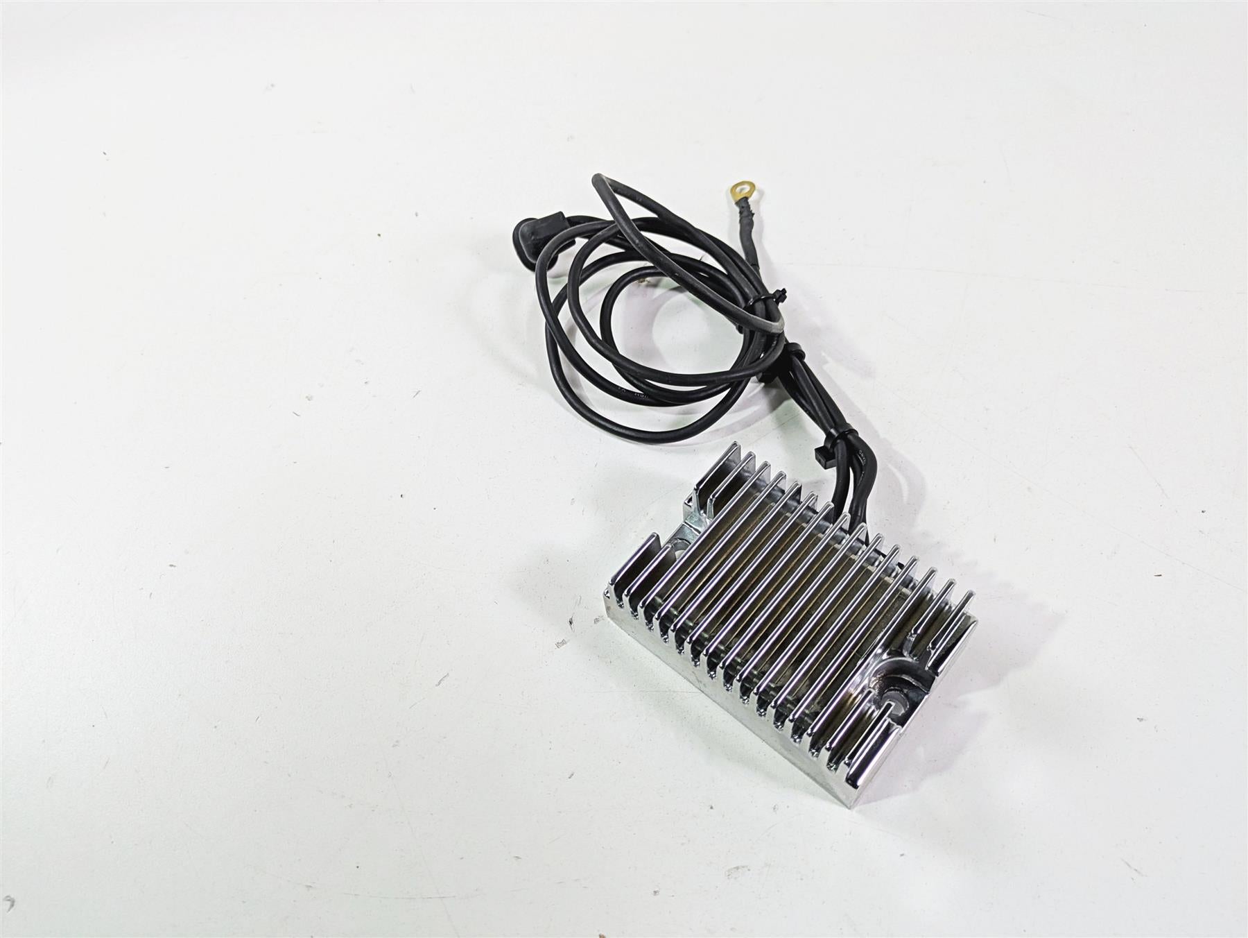 2008 Ultima Motorcycles Fat Bastard Chrome Rectifier Voltage Regulator {{ shop.shopifyCountryName }} - Mototech271
