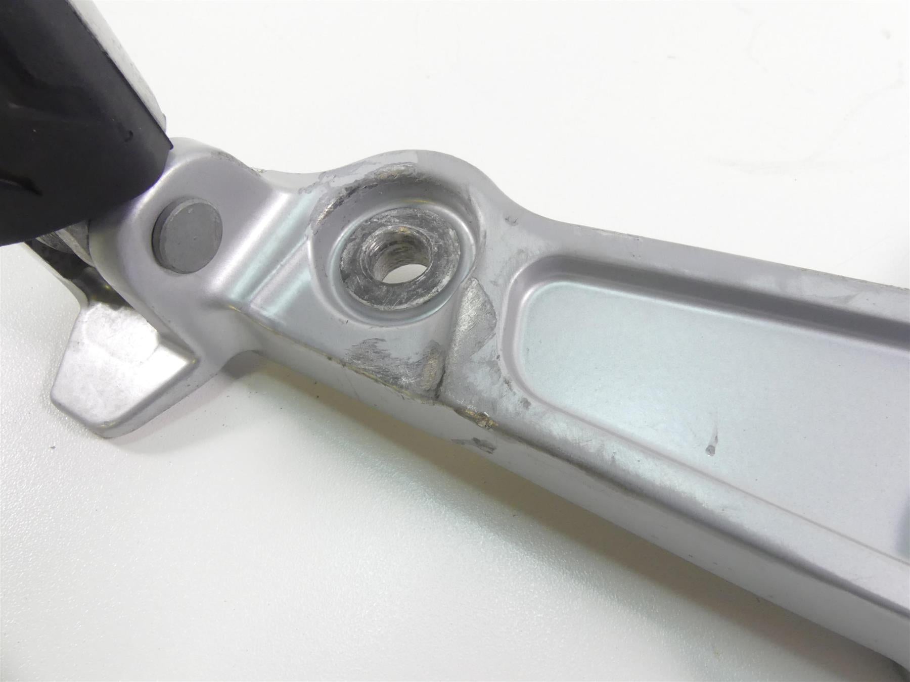 2021 Aprilia Tuono 660 RS660 Left Rider Footpeg Foot Peg Rest & Mount 2B005202 {{ shop.shopifyCountryName }} - Mototech271