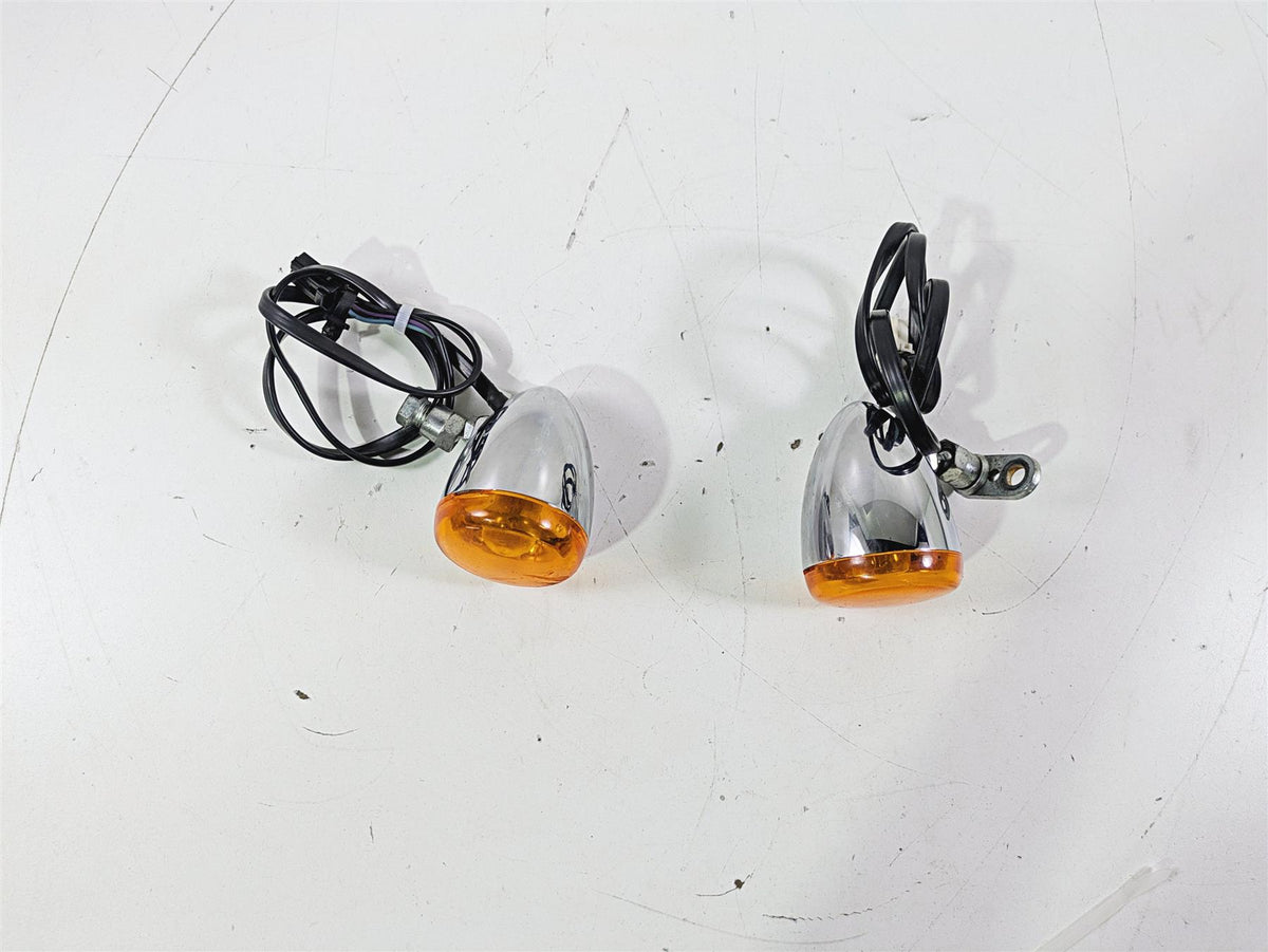 2011 Harley FXDC Dyna Super Glide Front Blinker Turn Signal Set 68972-00 {{ shop.shopifyCountryName }} - Mototech271