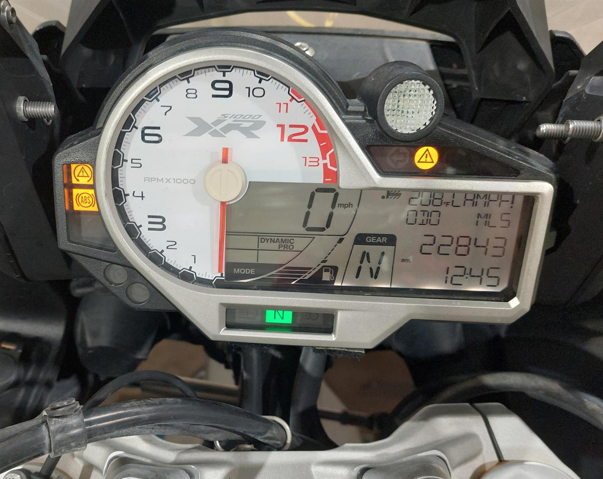 2016 BMW S1000XR K49 Speedometer Speedo Gauges Instrument - 22K 62118561840 {{ shop.shopifyCountryName }} - Mototech271