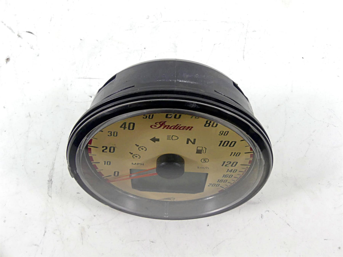 2019 Indian Chieftain Classic Speedometer Gauge Instrument 3280802 {{ shop.shopifyCountryName }} - Mototech271