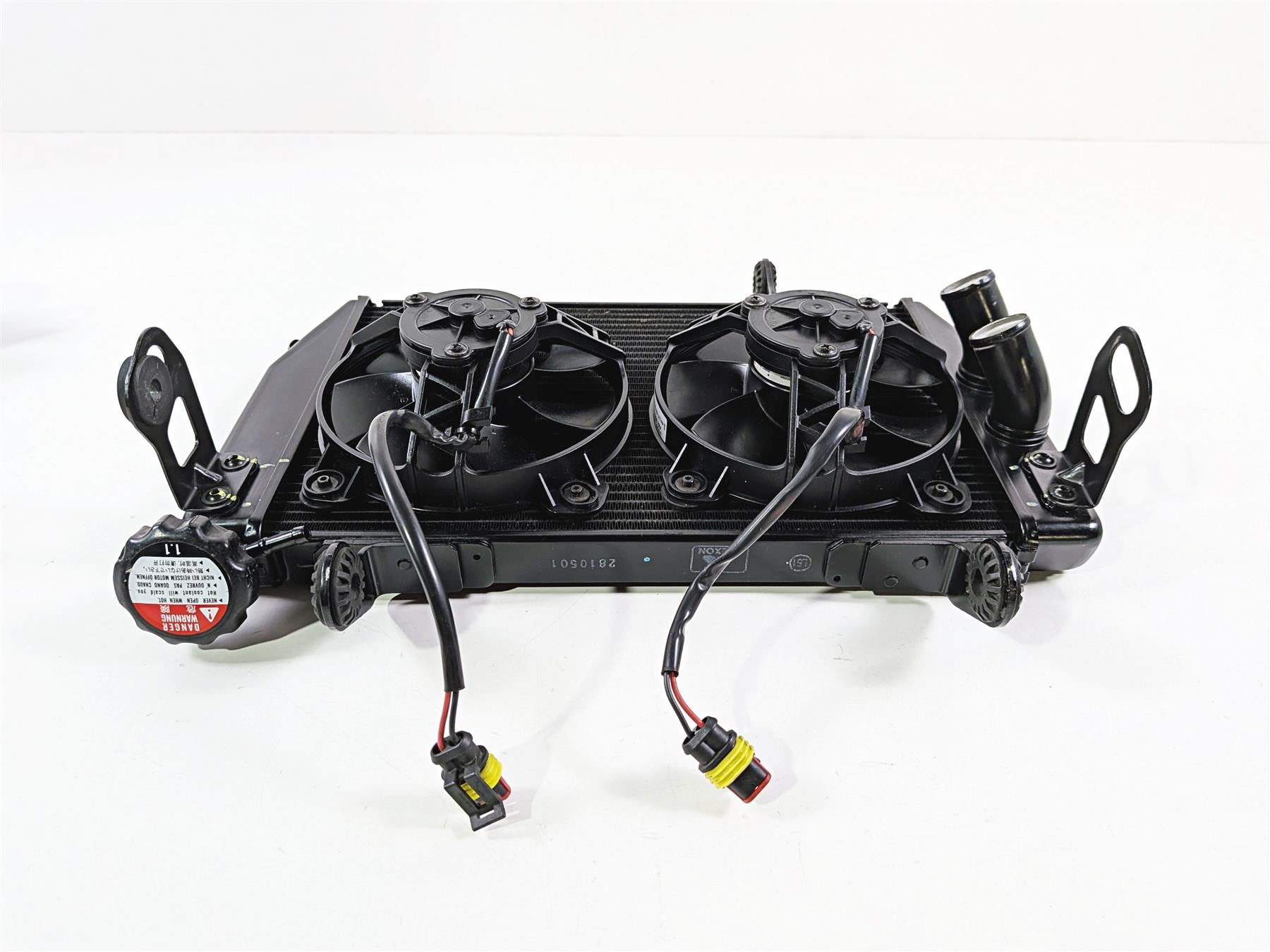 2016 Ducati Hypermotard 939 SP Radiator Fans Reservoir Hoses Set 54840981D-Mototech271