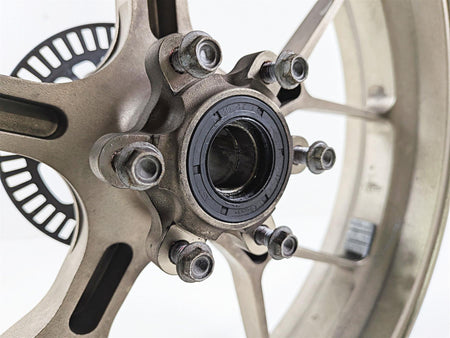 2018 Aprilia RSV4 RR Straight Evo Forged 17x3.5 Front Wheel Aluminum 2B0058766 {{ shop.shopifyCountryName }} - Mototech271