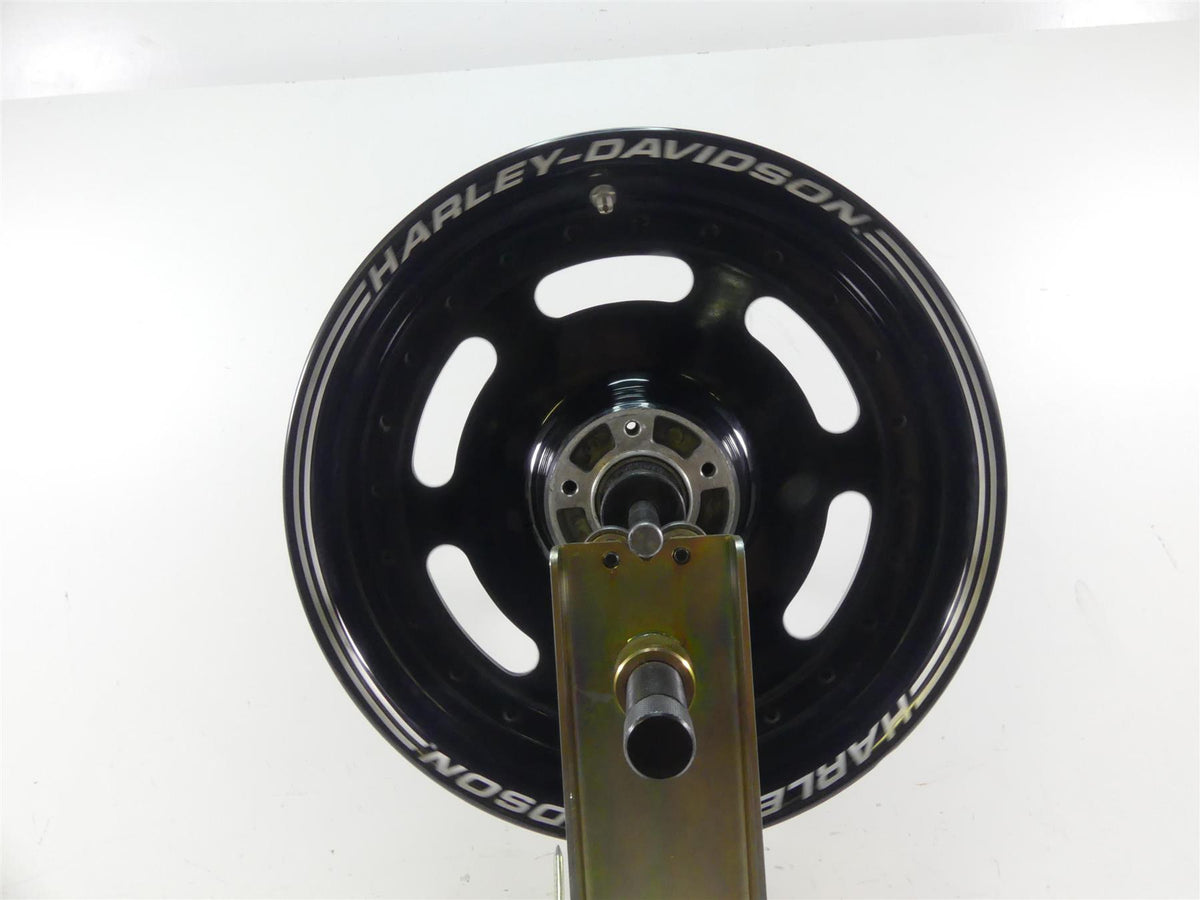 2014 Harley Dyna FXDF Fat Bob Straight Front Black Wheel Rim 16x3 43300254 {{ shop.shopifyCountryName }} - Mototech271