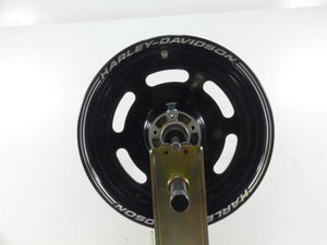 2014 Harley Dyna FXDF Fat Bob Straight Front Black Wheel Rim 16x3 43300254 | Mototech271