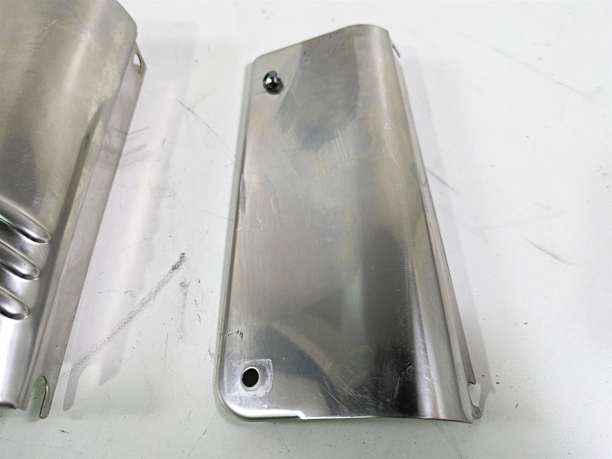 2008 Harley FLSTC Softail Heritage Headlight Head Light Cover Set 67808-86 {{ shop.shopifyCountryName }} - Mototech271