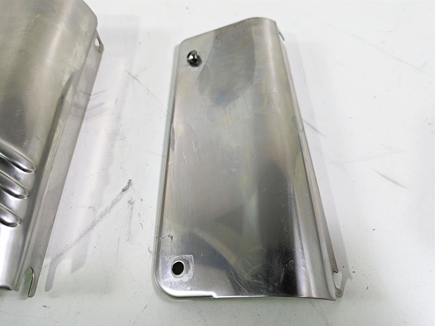 2008 Harley FLSTC Softail Heritage Headlight Head Light Cover Set 67808-86 {{ shop.shopifyCountryName }} - Mototech271