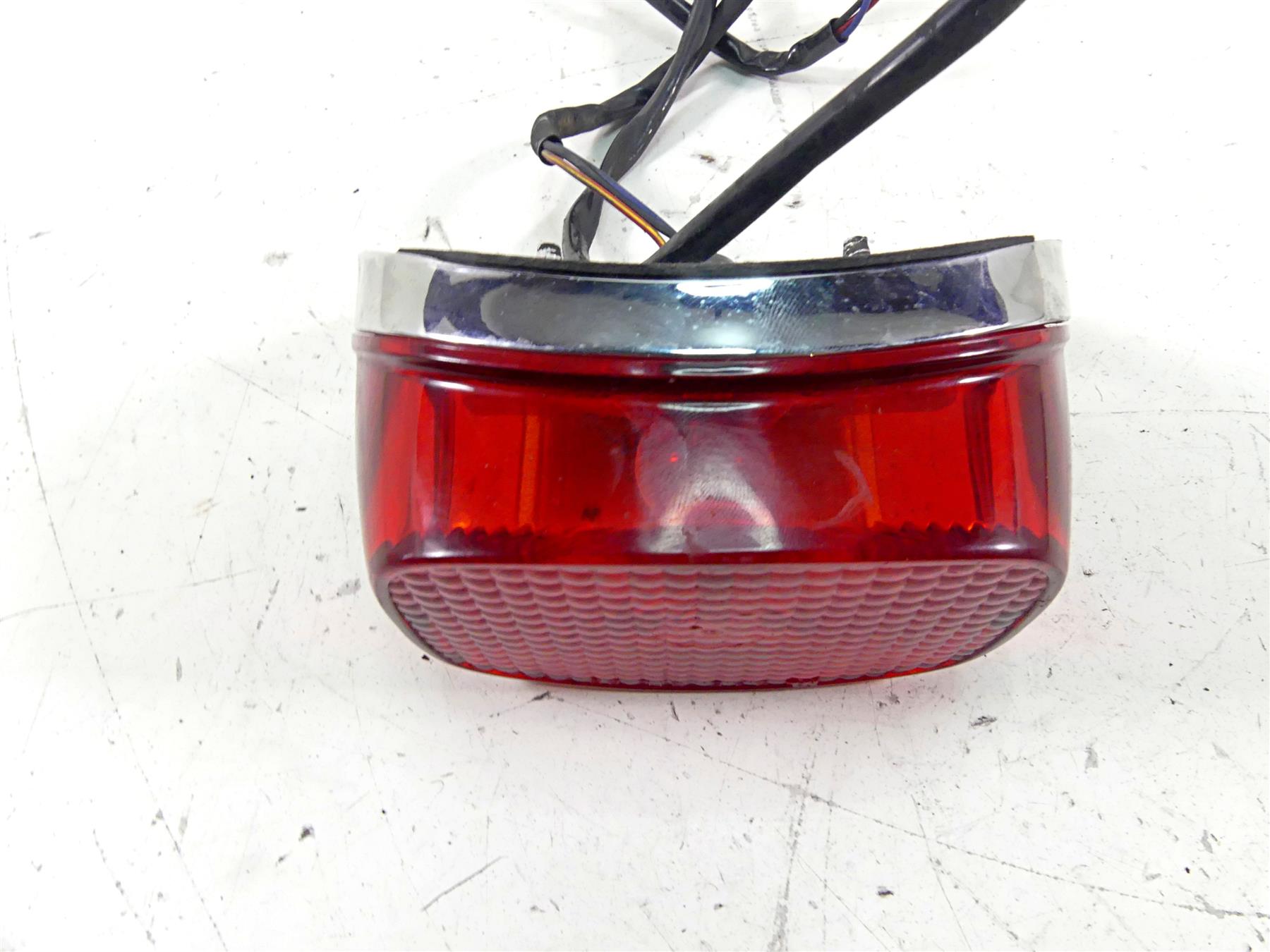 1997 Harley Sportster XL1200 C Taillight Tail Light & Wiring 68048-93B {{ shop.shopifyCountryName }} - Mototech271
