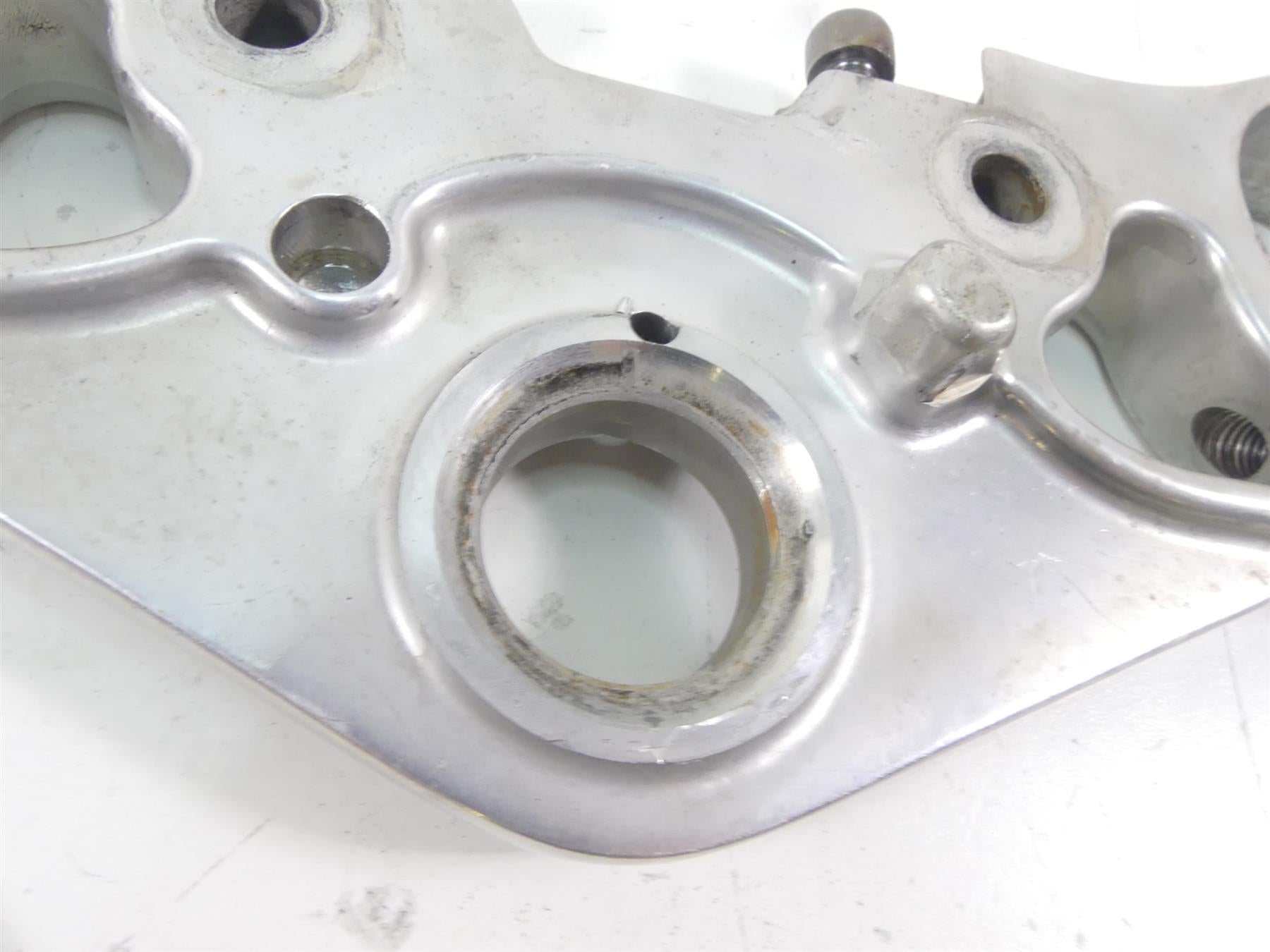 2006 Harley VRSCD Night V Rod Upper Triple Tree Steering Clamp - 49mm 46787-06 {{ shop.shopifyCountryName }} - Mototech271