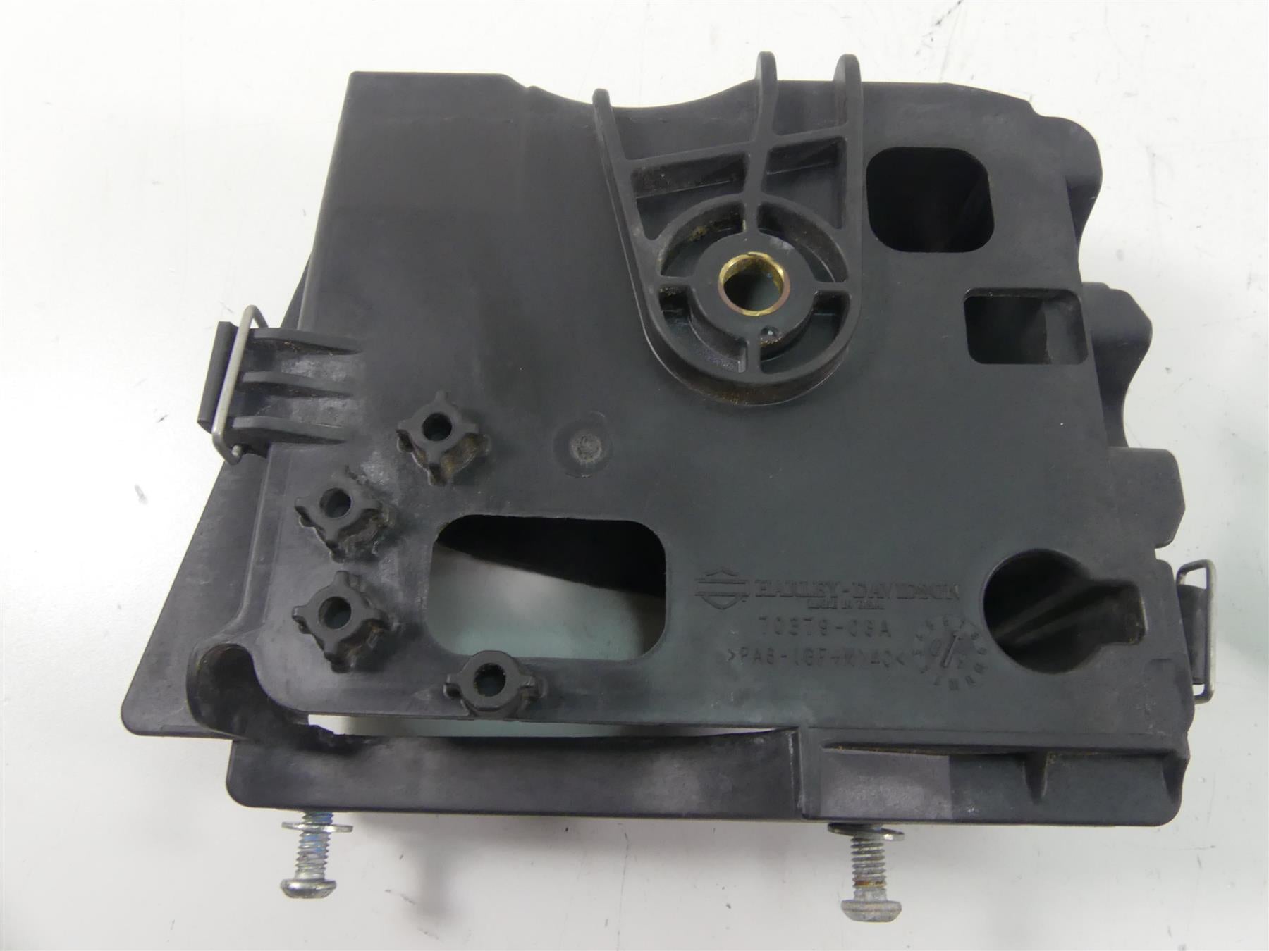 2010 Harley FXDWG Dyna Wide Glide Right Side Cover & Battery Tray 70379-06B {{ shop.shopifyCountryName }} - Mototech271