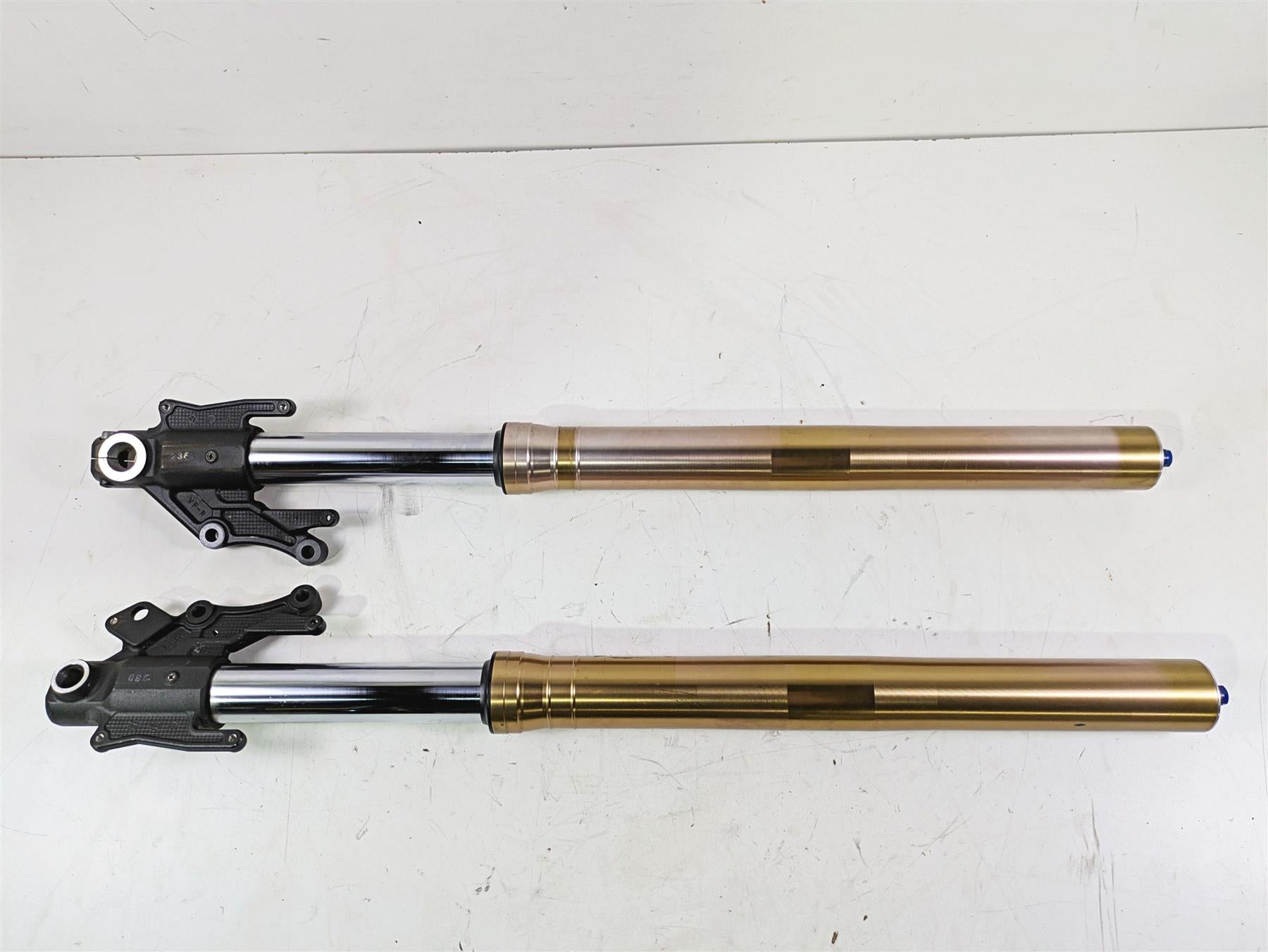 2013 Triumph Tiger 1215 Explorer Straight Front Fork Leg Set - Read T2041510 {{ shop.shopifyCountryName }} - Mototech271