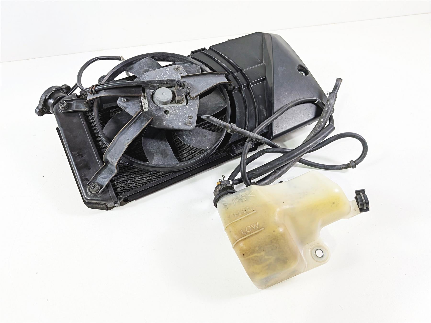 2012 Yamaha XT1200 Super Tenere Radiator Fan Reservoir Hoses Set 23P-12461-00-00 {{ shop.shopifyCountryName }} - Mototech271