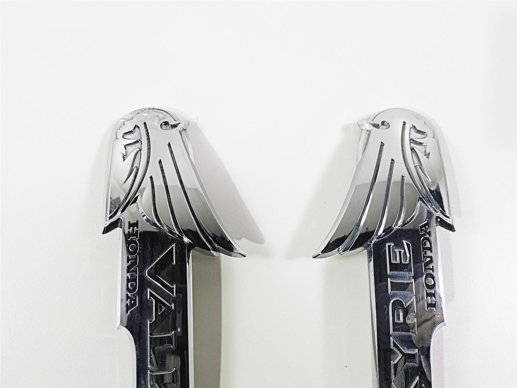 2002 Honda GL1500 CD Valkyrie Deluxe Left Right Tank Badge Emblem Set 1234567 {{ shop.shopifyCountryName }} - Mototech271