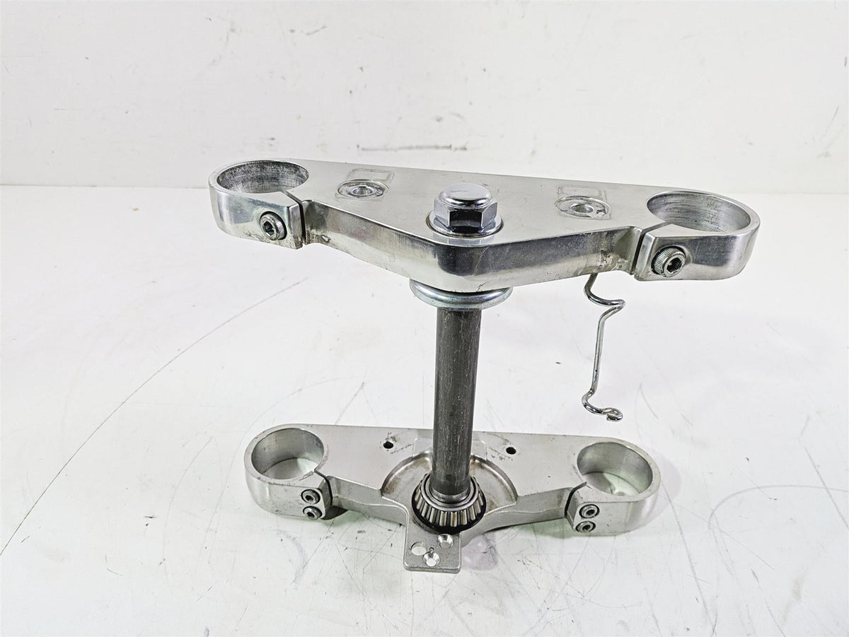 2002 Honda V-Twin VTX1800 C Upper & Lower Triple Tree Set READ 53219-MCH-000 {{ shop.shopifyCountryName }} - Mototech271