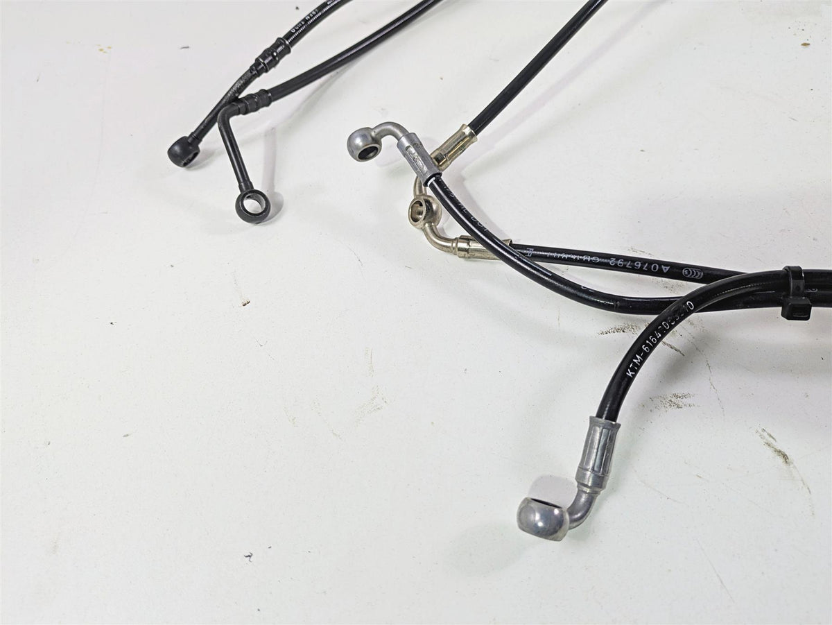 2018 KTM 1290 Super Duke R Front Rear Abs Brake Line Hose Set 61642003010 {{ shop.shopifyCountryName }} - Mototech271