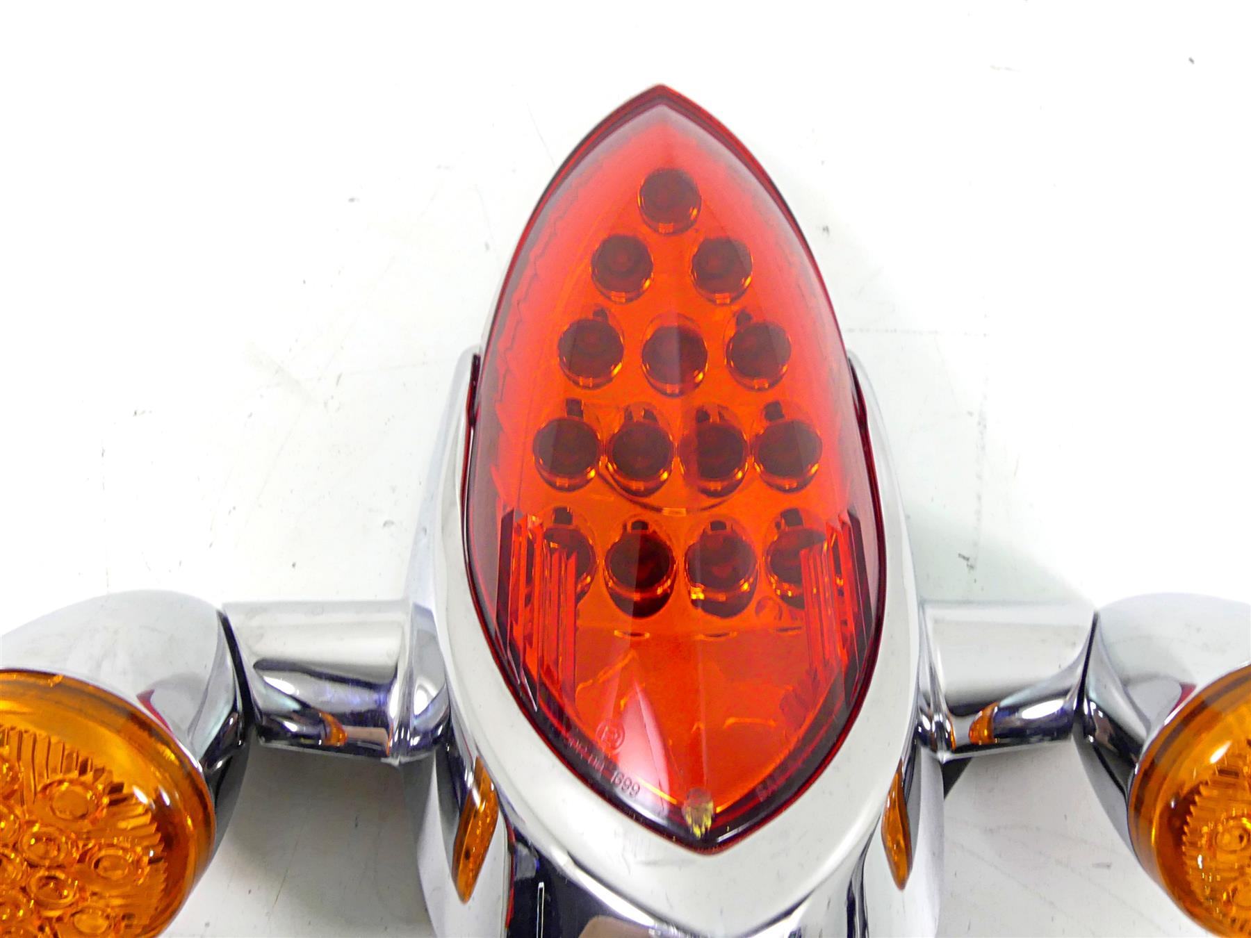 2019 Indian Chieftain Classic Rear Taillight Blinker Plate Holder Set 2412442 {{ shop.shopifyCountryName }} - Mototech271