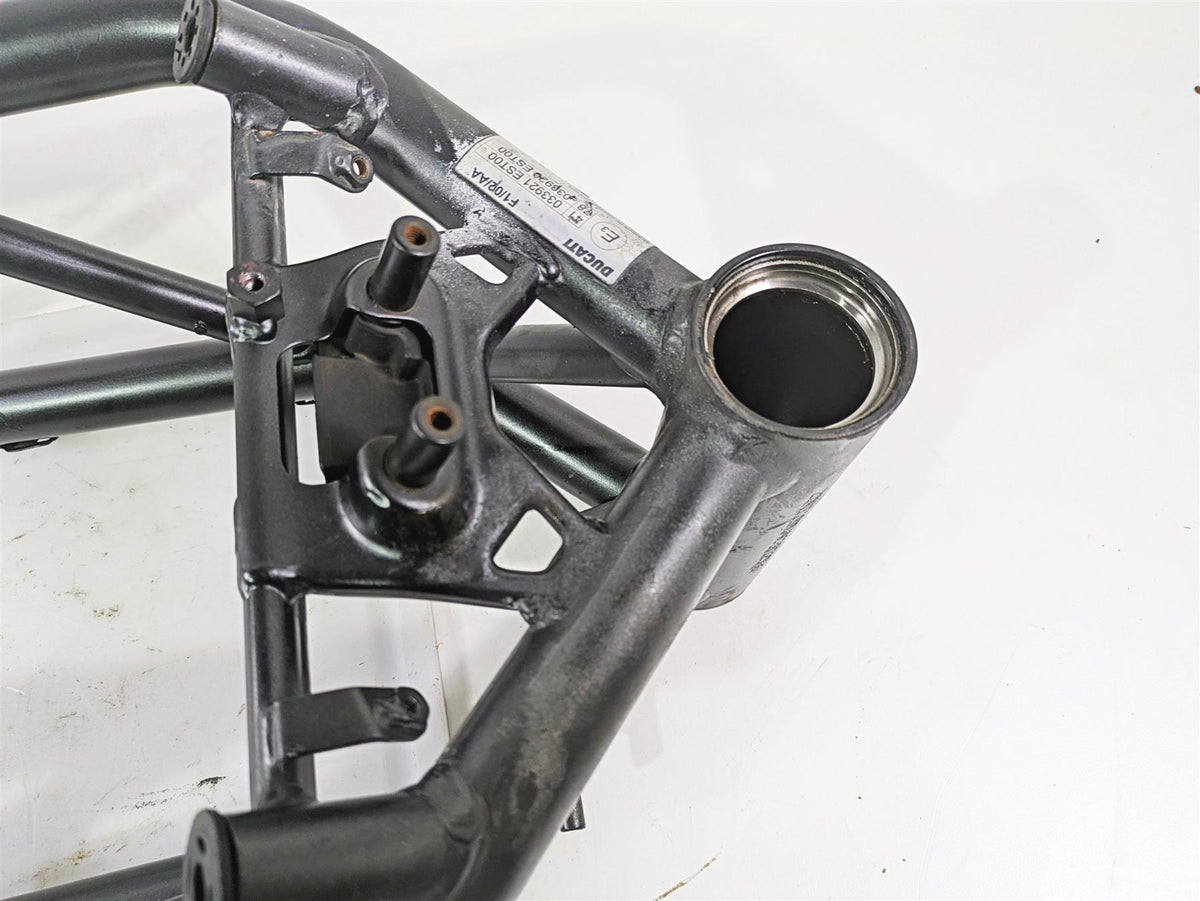2012 Ducati Streetfighter 848 Straight Main Black Frame Chassis 47012163A {{ shop.shopifyCountryName }} - Mototech271