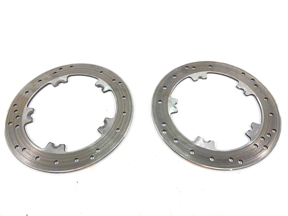 2007 Harley Touring FLHRSE CVO Road King Front Brake Disc Rotor Set 44343-01 {{ shop.shopifyCountryName }} - Mototech271