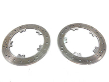 Load image into Gallery viewer, 2007 Harley Touring FLHRSE CVO Road King Front Brake Disc Rotor Set 44343-01
