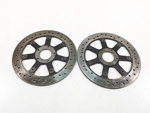 2018 Harley Touring FLHXSE CVO Street Glide Front Brake Rotor Set 41500150