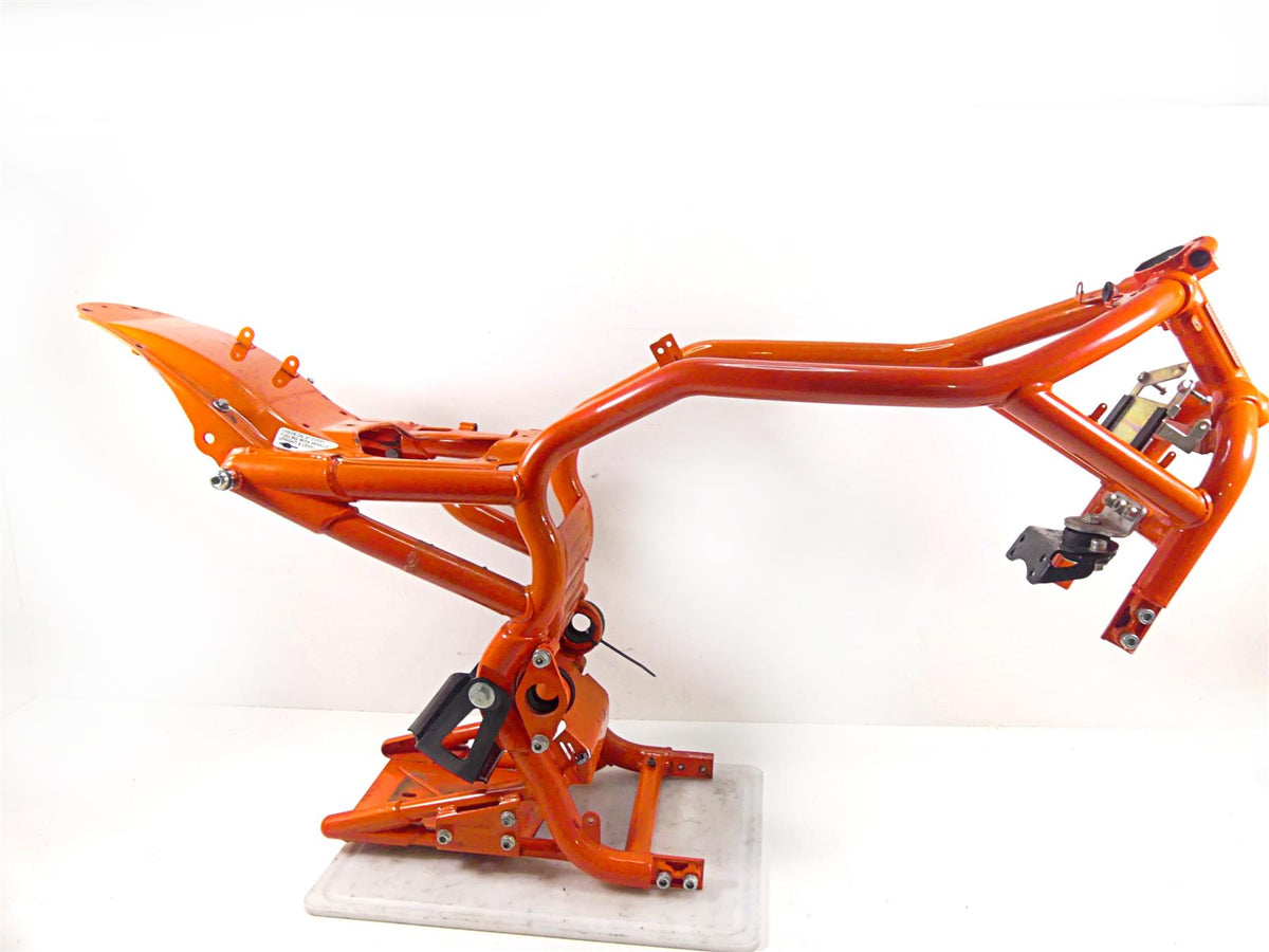 2005 Harley VRSCSE CVO V-Rod Straight Frame Chassis Electric Orange With Missouri Clean Title - 48193-08 {{ shop.shopifyCountryName }} - Mototech271
