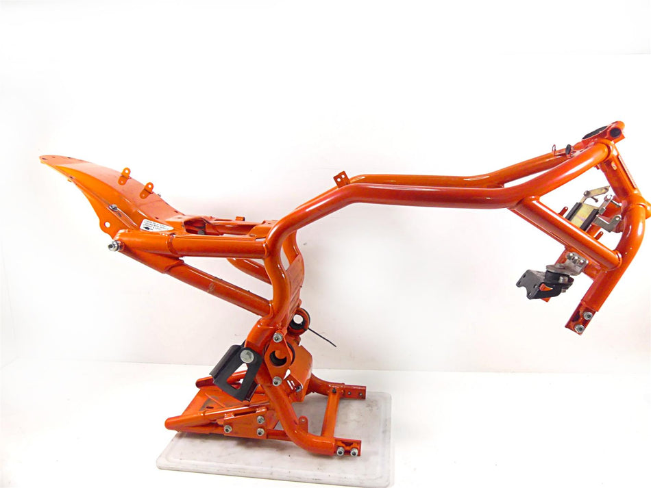 2005 Harley VRSCSE CVO V-Rod Straight Frame Chassis Electric Orange With Missouri Clean Title - 48193-08 {{ shop.shopifyCountryName }} - Mototech271