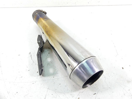 2011 Harley Softail FLSTF Fat Boy Bassani Slip On Exhaust Muffler Pipe 12112J {{ shop.shopifyCountryName }} - Mototech271