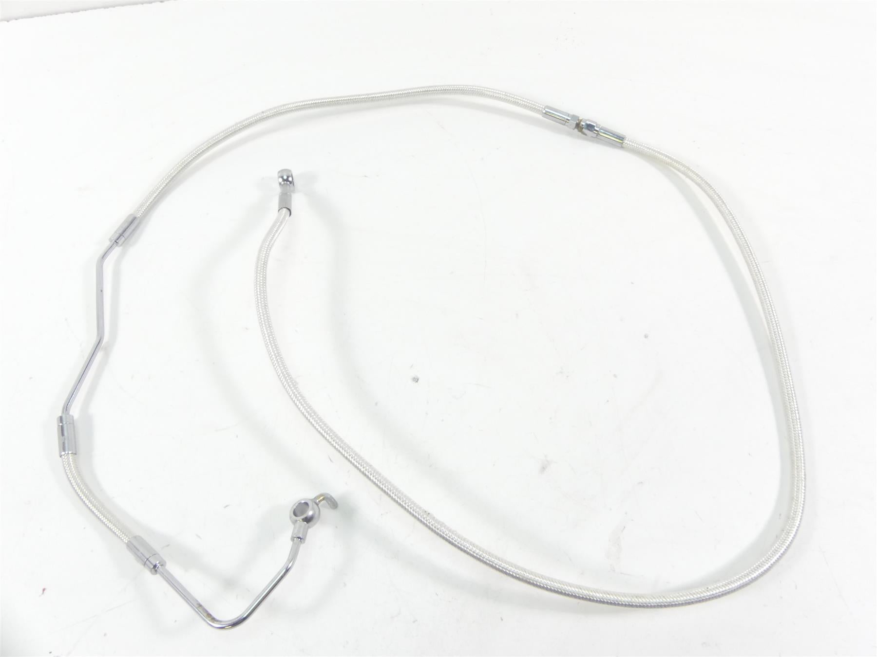 2012 Harley Touring FLHX Street Glide Front Ape Hanger Abs Brake Lines 40612-09 {{ shop.shopifyCountryName }} - Mototech271