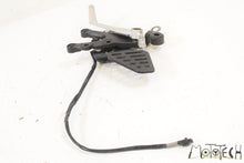 Load image into Gallery viewer, 2012 Yamaha YZFR6 YZF R6 Front Right Footpeg Mount &amp; Brake Pedal 2C0-27443-10-00
