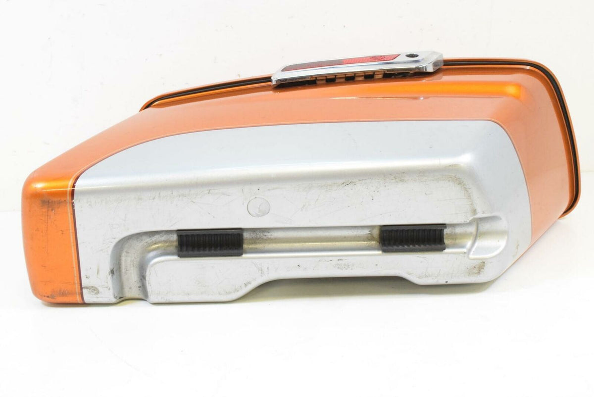 2014 Harley Touring FLHR Road King Right Saddlebag -Amber Whisky 90200412 {{ shop.shopifyCountryName }} - Mototech271