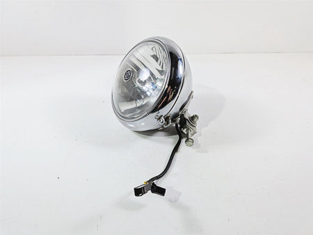 2005 Harley Softail FLSTFSE CVO Fat Boy Headlight Lamp & Chrome Bucket 67903-00A-Mototech271