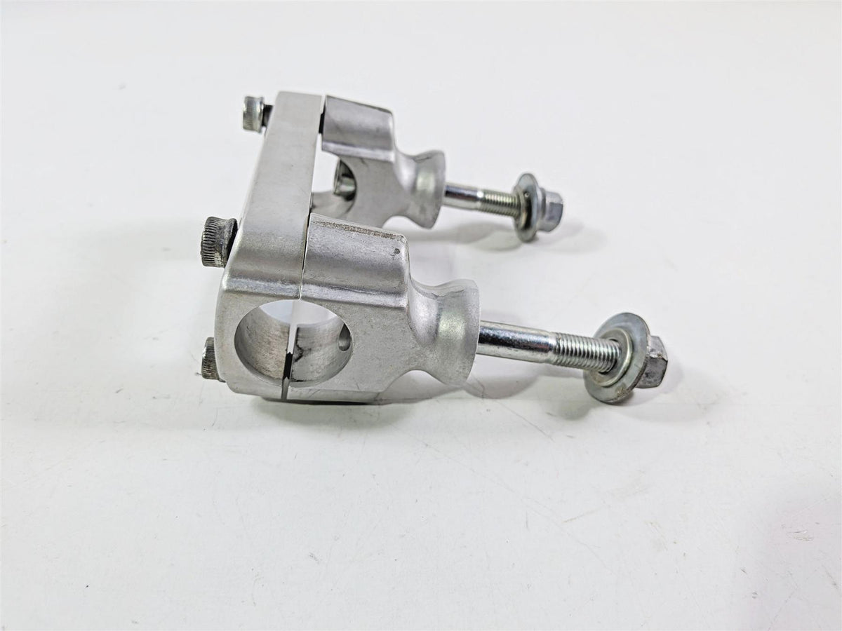 2009 Ducati Hypermotard 1100 S Handlebar Riser Holder Mounts 36010621B-Mototech271