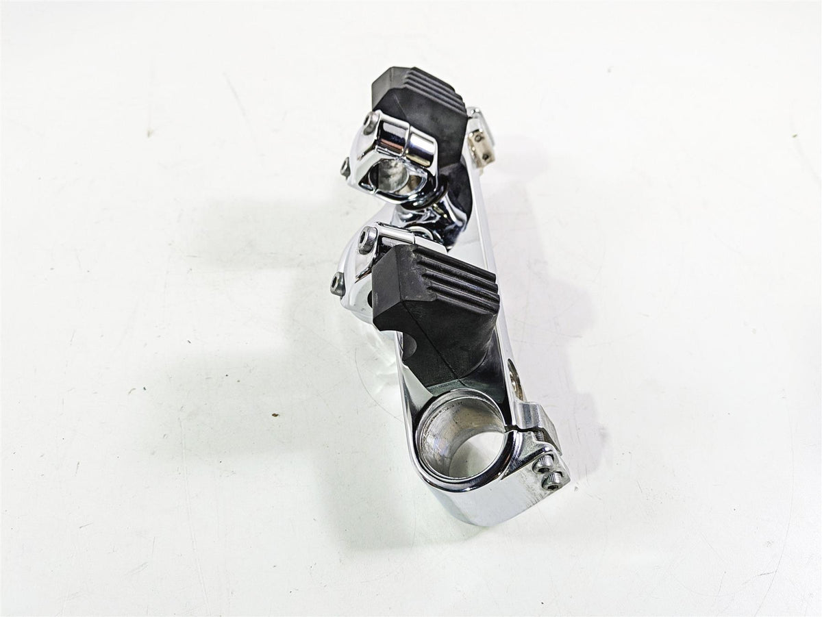 2008 Yamaha XVZ1300 Royal Star Upper Chrome Triple Tree Riser Set 4XY-W2341-00 {{ shop.shopifyCountryName }} - Mototech271