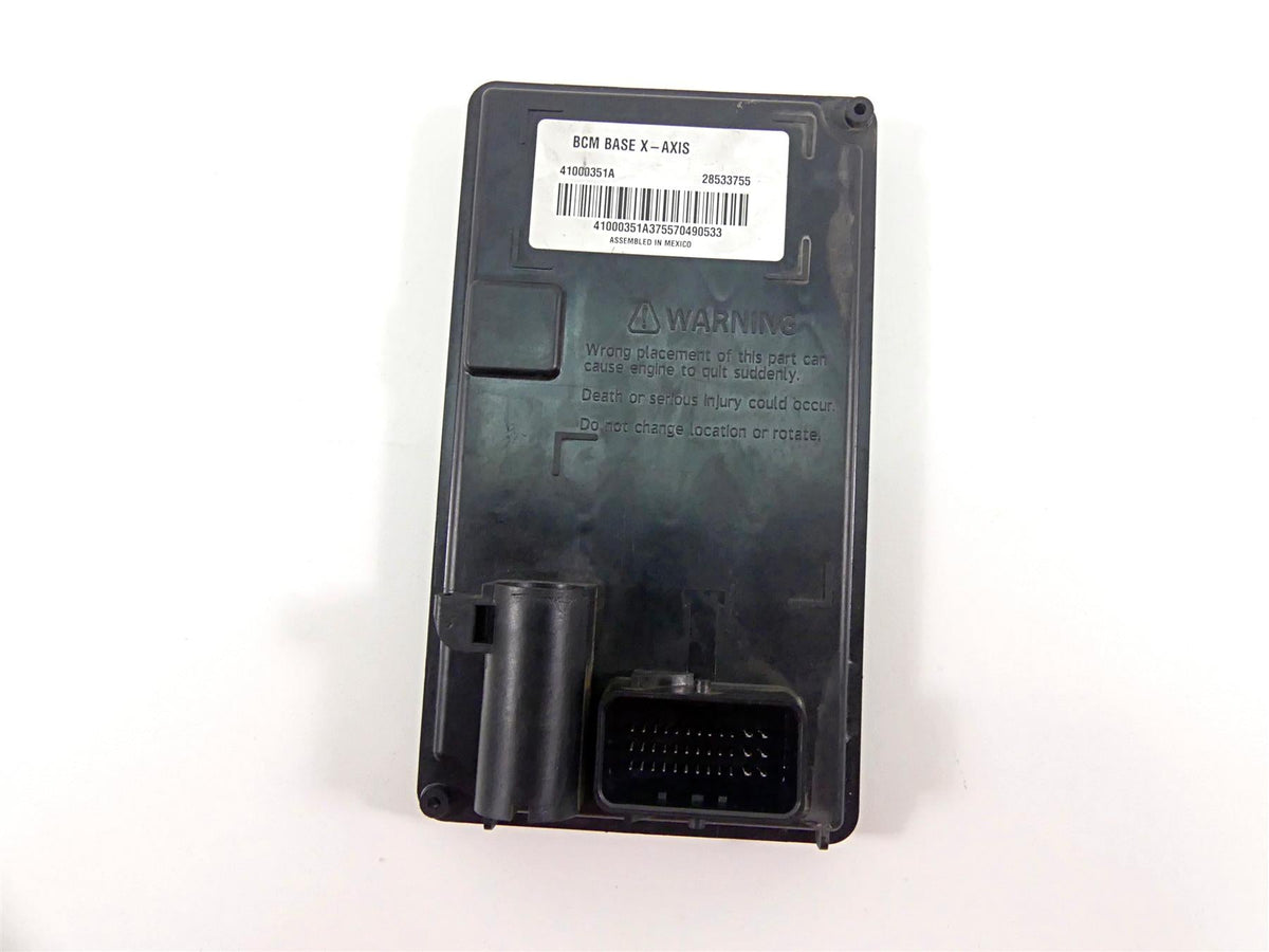 2017 Harley Dyna FXDB Street Bob Bcm Body Control Module X-Axis 41000351A {{ shop.shopifyCountryName }} - Mototech271