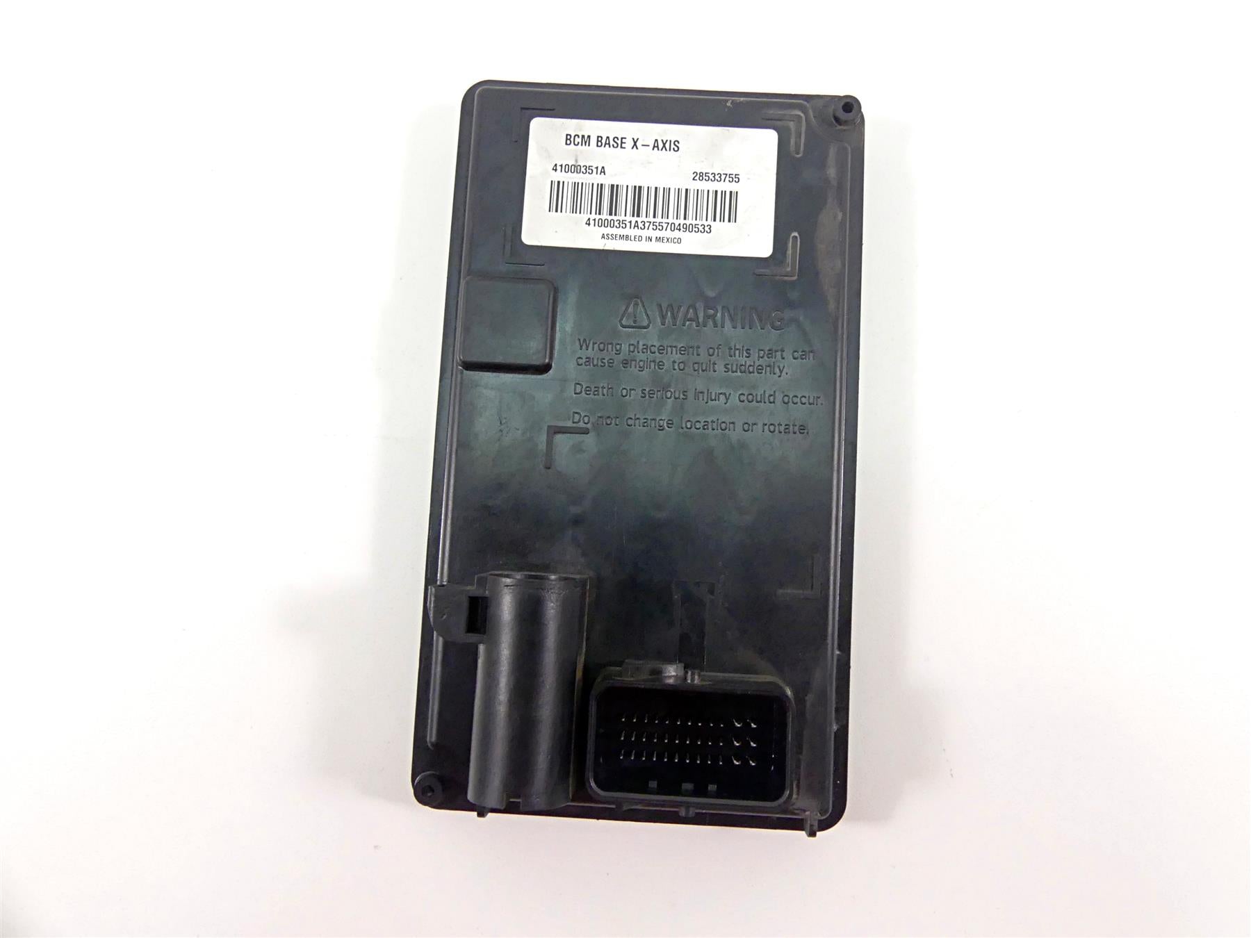 2017 Harley Dyna FXDB Street Bob Bcm Body Control Module X-Axis 41000351A {{ shop.shopifyCountryName }} - Mototech271