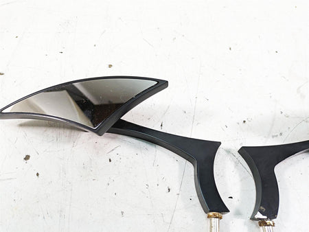 2013 Harley Touring FLHX Street Glide Aftermarket Blade Rear View Mirror Set {{ shop.shopifyCountryName }} - Mototech271